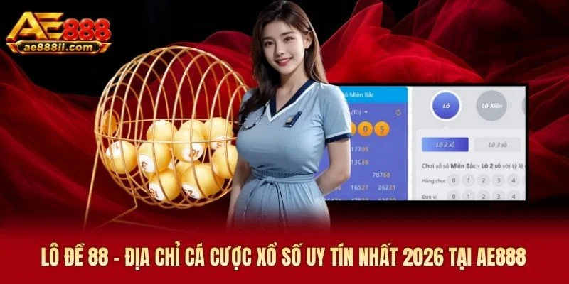 Lô Đề 88 AE888 - Địa Chỉ Cá Cược Xổ Số Uy Tín Nhất 2026